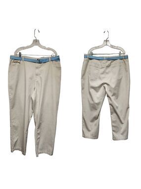 White Stag Stretch Twill Straight Leg Jean Pants Size 22W Average
